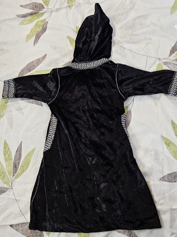 Toddler Girl Velvet Jellaba/Caftan/Thobe - Image 3