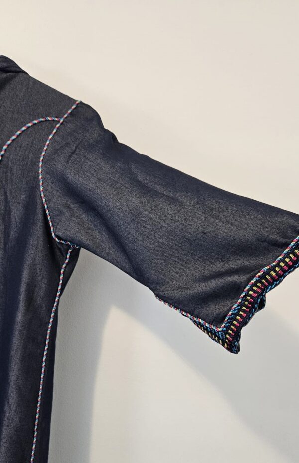 Modern Teen / Young Ladies Jellaba Thobe (Denim look) - Image 4