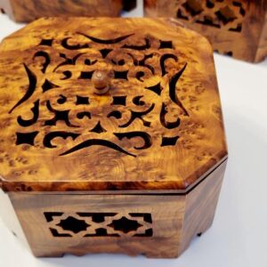 Moroccan thuya wood Box, chocolate box, jewelry box ,Morocco hand made box