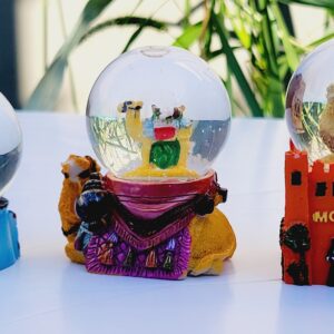 Snow globe Morocco Souvenir, Morocco Kasbah, Marrakech Morocco Sahara Souvenir