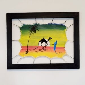 Nomadic desert themed painting